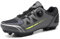PENXZT MTB Fahrradschuh Herren Damen Mountainbike Schuhe kompatibel mit SPD 2 Schrauben mit Cleats atmungsaktiv widerstandsfähig Radschuhe Schuh,Grau,44 EU