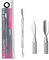 STALEKS PRO by Natury Nails Empujador de cuticulas. Manicura y Pedicura. Acero inoxidable. Smart 50/2