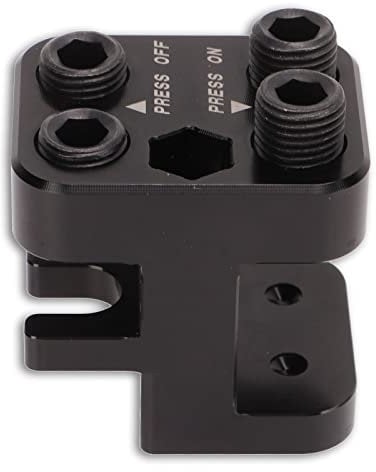 Master Link Press Tool Motorcycle ATV Master Link Press Tool Billet Aluminum Black Anodized for 520 525 530 Chain