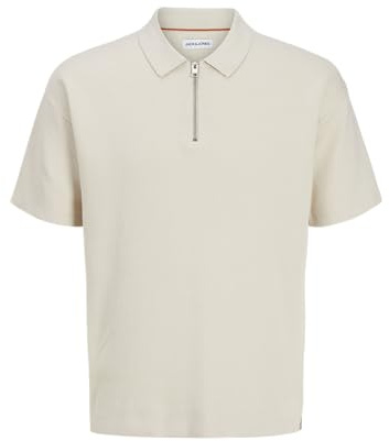 JACK & JONES Jjtroy Knit Zip Polo