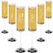 Flute Champagne Personnalisé,à Champagne Pour la Mariée et le Marié,N'importe Quel Nom Peut être Gravé et Donné Aux Mariages/Couples/Amis/Noël/Action de grâces/Fête des mama/Fête des papa (Stil C)