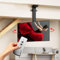 GUODDM Support TV motorisé, Support TV de Plafond Ajustable Motorisé, pour écrans Plasma/LCD/LED de 30-70 Pouces jusqu'à 60kg, VESA Max 600x400mm(360 Degree Rotating Bracket)