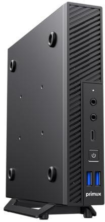 Primux Mini PC iox MH4 | Intel Core i3 de 12ª generación | 8GB de RAM (Ampliable) | 256GB SSD (Ampliable) | WiFi AX, Bluetooth 5.2, HDMI 4K, USB-C | Diseño Compacto metálico