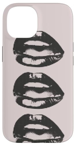Hülle für iPhone 14 Ästhetische Lippen Y2K Goth Sexy