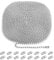 6 Meter Roller Blind Chain, Stainless Steel Roller Blind Chain Beaded Pull Chain Extension, 4.5mm Chain Beaded Ball Roller Chain Silver with 16 Pcs Blind Cord Connector, Vertical Blinds Repair Parts