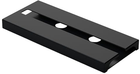 Tomotato Wine Glass Holder, Under Cabinet Shelf, Plastic Wine Glass Rack, Glassware Drying Storage Hanger, Storage Hanger for Kitchen Bar Restaurant (Black)