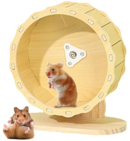 Meerschweinchenrad | Hamster-Laufrad,-Kleintier-Übungsrad-Zubehör, leise Spinner-Hamsterräder für Verbesserte Sicherheit kleine Haustiere