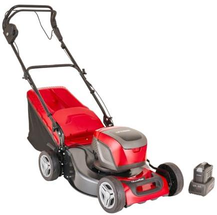 STIGA SP185 Li Kit Cordless Lawn Mower – 48V 5Ah Battery, 46 cm Cutting Width, Self-Propelled, 60L Grass Collector, Brushless Motor, for Lawns up to 400 m²