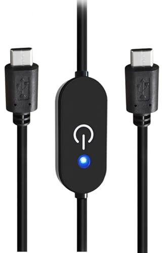 Hangsu Variateur d'intensité professionnel USB C avec câble tactile pour éclairage domestique sans scintillement et mémoire automatique