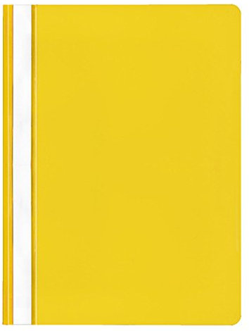 Schnellhefter VELOFORM®, DIN A4, PP, Deckel transparent, Unterdeckel farbig