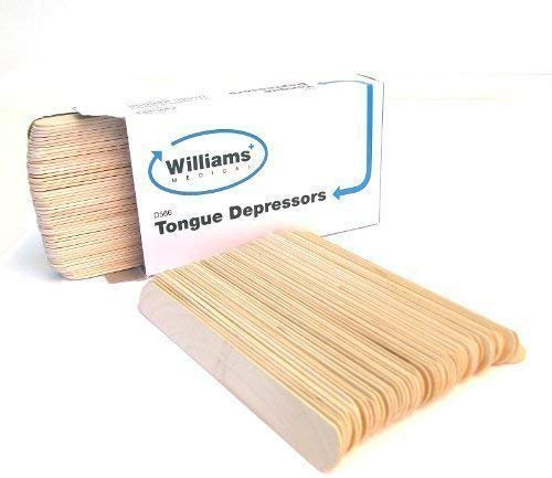 DCTattoo 100x Tattoo/Piercing Wooden Spatulas Tongue depressors