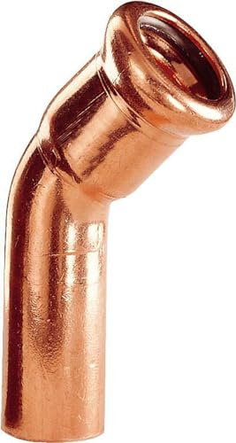 Press Fitting Copper IA Elbow 45° x 54 mm Contour M