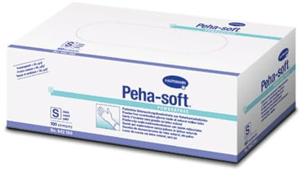 Peha-soft powderfree unsteril - Gr. Small - PZN 07126879 - (100 Stück).