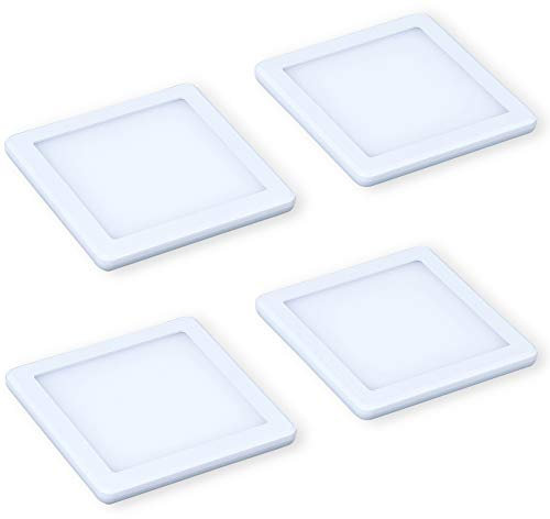 LED Unterbauleuchten Küchenleuchte Küchenleuchten Panel Unterbauleuchte Küche, Auswahl:4er SET, Lichtfarbe:neutralweiß