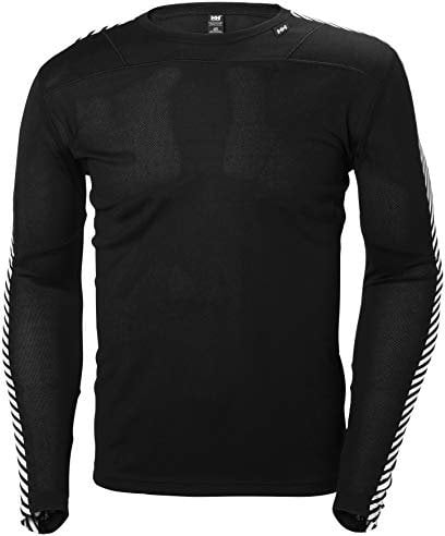 Helly Hansen HH Lifa Crew Long Sleeve T-Shirt Mens Black XL