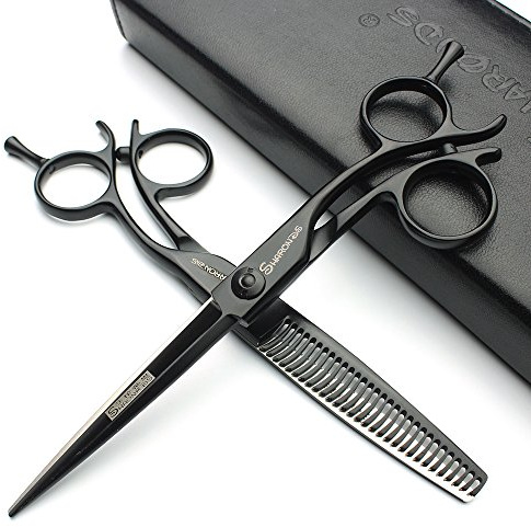 6 Hair Cutting Scissors Kits Clipper Japanese Hairdressing Scissors(2 pcs)