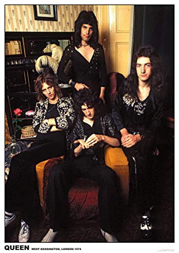 Rock Off Queen Poster BANDPICTURE London West Kensington 1974