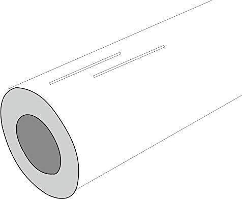 Bolsover White Matt Vinyl, 10 Metres, 610mm Wide, Sticky Back Plastic For Cupboard Doors, Decals, Craft Plotters, All Major Brand Vinyl Cutters, Sign Vinyl, Use Indoors/Outdoors