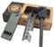 Weskimed Pietra Focaia Kit 7 in 1 Accendino Campeggio Con Manico in Legno Lavorato a Mano Spessa 5/16 Spruzzi Di Scintille Da 10.000 Selvaggio Di Campeggio Sopravvivenza Tradizionale Raschietto