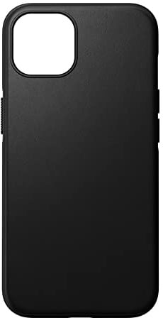 NOMAD Modern Case, Leder-Schutzhülle für iPhone 13, mit MagSafe, schwarz