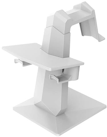 Fututech Multifunktionaler VR-Headset-Halter für Oculus Quest Quest2 Rifs S für Index HTC Vive Controller-Halterung Displayhalterung Montagestation (weiß)