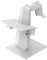 Fututech Multifunctional VR Headset Holder for Oculus Quest Quest2 Rifs S for HTC Vive Index Valve Controller Holder Display Stand Mounting Station (White)
