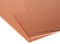 Chapa de cobre de 0,5 mm Cu 99,9 %, corte fino, placa de cobre a medida, 250 x 500 mm
