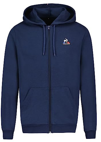 Le Coq Sportif-ESS FZ Hoody N°4 M Dress Blues