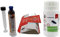 Kit Disinfestazione Blatte Blattoxur Gel + 25 Trappole Collanti con Feromoni + Cymina Plus 250 Ml per Pozzetti Fognari