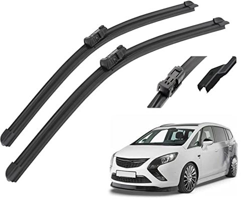 Scheibenwischer Für Opel Zafira Tourer C 2012 2013 2014 2015 2016 2017 2018 2019 2020 Frontwischerblätter Bürstenschneider Zubehör Windschutzscheibe