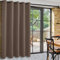 DWCN 1 Panel Room Divider Curtain Blackout for Bedroom, Door Curtain Thermal Large Blackou Curtain Eyelet, Brown, 80 x 84 inch Width by Length