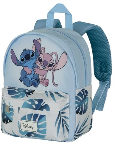 Disney-Mochila Joy, 22 x 27 cm, Capacidad 5L, Lilo y Stitch Mate