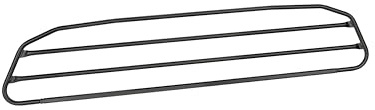 NORDRIVE N70085 Premium-Guard, griglia divisoria in Acciaio - Type 22-1150x240 mm