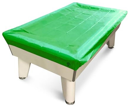 Jonny 8 Ball 7ft Fitted Nylon Snooker Pool Table Cover - For 7 Foot Tables (Green)