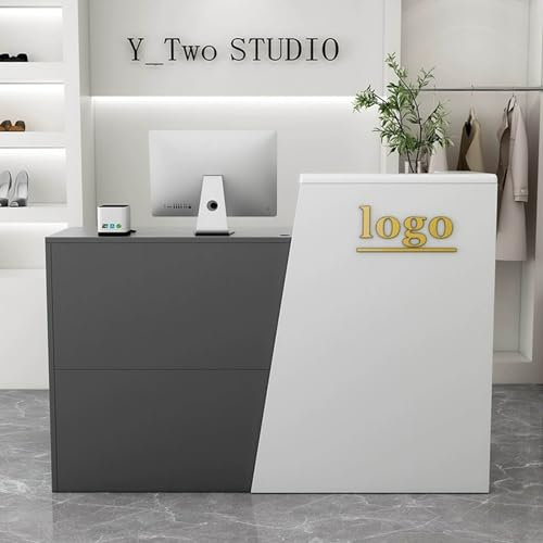 L-förmiger Empfangsraum Rezeption,Moderne Kleine Einzelhandelskasse Mit Schublade Und Aufbewahrungsschrank Computer,Arbeitsplatz Für Salon Lobby Büro,für Bekleidungsgeschäft/Einzelhandelsgeschäft
