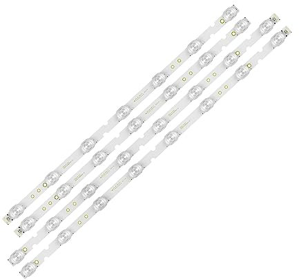 TVKSIPAR 10kits LED Streifen 4C-LB5507-HR03J 4C-LB5508-HR03J 55HR330M08A2 55HR330M08B2 V2 for TCL D55A620U D55A730U D55A360 55L2 55F6 55L68