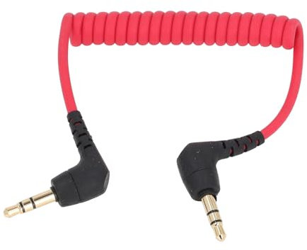 VBESTLIFE 3,5-mm-TRS-auf-TRRS-Mikrofon-Patchkabel, Mikrofonkabel, Kompatibel mit Smartphones, Tablets für Rode SC2, für Telefone, für Tablets und Andere Externe Mikrofone