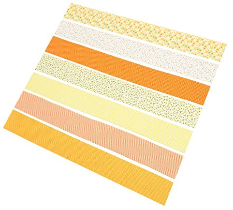 Tofficu 7St 10 cm Baumwollstreifen Stoffstreifen Masse Steppstoff Bastelstoff Vintage-Stoff Cotton Fabric nährstoffe flickenteppich Stoffstreifen selber Machen Patchworkstoff Baumwolle