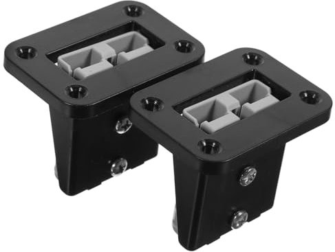 MUCKLILY 2stücke Schnellverbinder für Kabel Batterie und Anhänger mit Seilwinde Kabelverbinder aus Polycarbonat und Versilbertem für Effiziente Stromübertragung