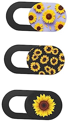 WATIIFUFU 3pcs Webcam Cover Slider Ultra-thin Privacy Protectors for Laptop Tablet Durable Material Movable Design for Easy Use Anti-peeping Lightweight Heat Resistant