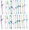 KICHOUSE 25 Stk Bonbonfarbene Armbänder Zappelspielzeug Mit Reißverschluss Party-goodie-bags-füller Pinata-füller Armband Für Kinder Kidcraft-spielset Armband Zappelspielzeug Bulk-armbänder