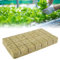 Steinwolle Anzucht 28 Stück Steinwolle Würfel Steinwolle Grow Anzucht Anzuchtmatte Steinwolle Anzuchtwürfel 4x4x4cm Steinwolle Pflanzen Umweltfreundlich und Gute Luftdurchlässigkeit