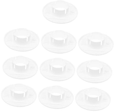 CONGARTENO 10stücke Wandabdeckungen Für Klimaanlagenlöcher Kunststoffabdeckungen Für Und Rohröffnungen Geeignet Für Öffnungen Mit Einem Von Installieren Und Langlebig