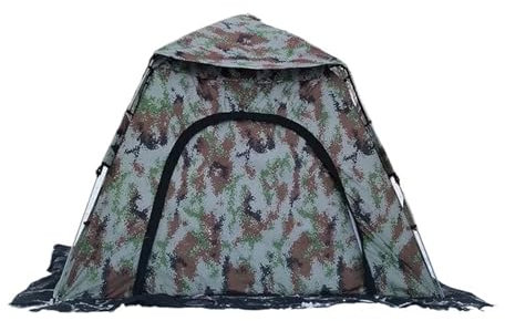 biwakzelt Eisfischen Baumwolle Automatisches Zelt Warmes Eisfischen Einzelzelt Im Freien Campingzelte Regenfeste Touristenzelte Campingzelt(Green)