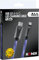 Konix USB-2.0-Kabel Typ A zu Typ C für PS5, Switch 2 und Xbox Series X|S - Schnellladung bis zu 12 Watt - Länge 1,2 m - Blaue LED-Beleuchtung