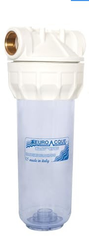Euroacque filtro in plastica per cartucce da 10 pollici attacco da 1¼ F mod. 2010