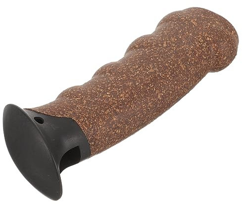 HANABASS Stockgriff Rund Wanderstockgriff Wanderstockadapter Wanderstockgriff Trekkingstock Werkzeug Eisstock Skistockgriffe Wanderstockgriff Stöcke Aus Kork