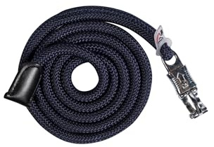 HKM Carlotta Strick mit Panikhaken, Dunkelblau, 180 cm