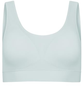 Jockey Women's Seamfree Stretch Tank Strap Bralette, Echo Blue, M