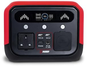 Bimson Power 700W Portable Power Station, 512Wh LiFePO4 Battery, 600W AC Fast Charge 1Hr, Solar Generator with 2 AC Outlets, USB-C PD 100W, Wireless Charging, EPS Backup – Camping, Home, Outdoor Use